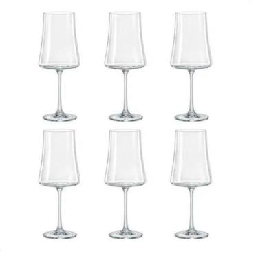 Imagem de kit jogo 2 4 6 12 Taça de Cristal Bohemia 210ml Ideal para Champanhe e