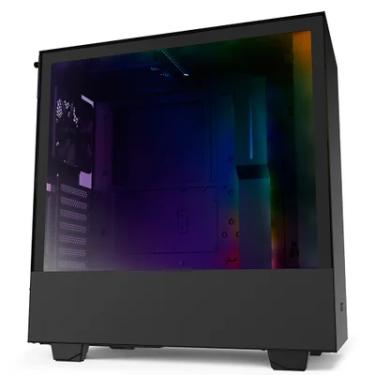 Imagem de Gabinete NZXT H510i, Mid Tower, ATX, Com Fita RGB, Lateral De Vidro, Preto - CA-H510I-B1