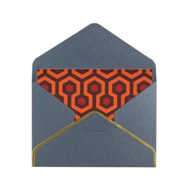 Imagem de SKKNT Cartões comemorativos com estampa Shining Overlook para todas as ocasiões, convites de festa de aniversário de casamento, 12,7 x 15,2 cm