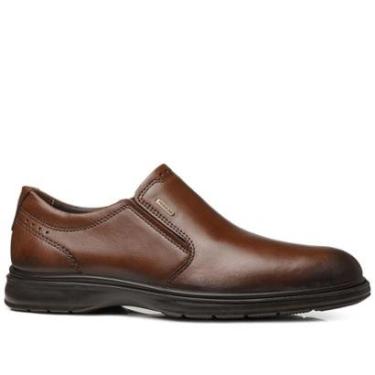 Imagem de Sapato Social Pegada Masculino em Couro Pinhão 127102-02-Masculino