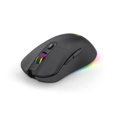 Imagem de Mouse Gamer Doubles Max 10000 DPI, 1000Hz RGB, C/ Software Dual