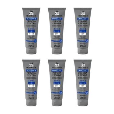 Imagem de Defrizante Maxihair 250Ml Prancha E Escova 3 Em 1-Kit 6Un