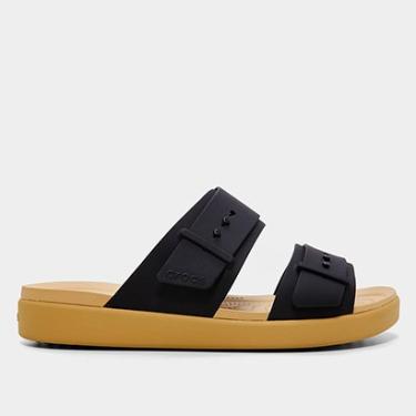 Imagem de Sandália Crocs Brooklyn Buckle Feminina-Feminino