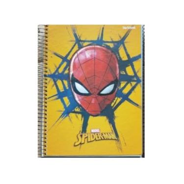 Imagem de Starschool – Caderno Universitário Capa Dura Espiral SPIDERMAN Marvel | 10 Matérias, 160 Folhas | Organização Acadêmica c/Estilo de Herói e Resistência
