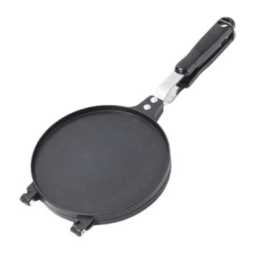 Imagem de AFXGUSD Máquina de Waffles, Máquina de Crepes, Frigideira para Omeletes, Alumínio, Cabo Confortável, Rolinhos Primavera Crocantes, Casquinhas de Sorvete E Cre, L