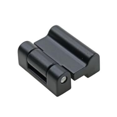 Imagem de Dobradiça pequena, maquinaria industrial/equipamento de instrumentos, dobradiça de porta de armário de chapa metálica, 1 peça (fosco)