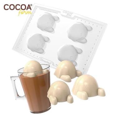 Imagem de Fantasminha Bomb - Forma Exclusiva para Chocolate - no-brand, 2 cavida
