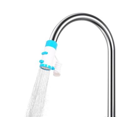 Imagem de Extensor de Torneira Pia Giratória Anexo Pulverização 3 Modos Rotativo 360 Graus Extensão Magnética Multifuncional Mangueira Flexível Cozinha Banheiro