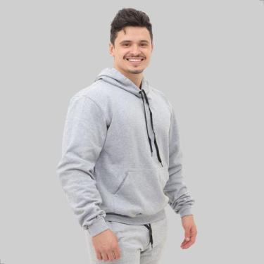 Imagem de Conjunto Moletom Canguru Masculino Blusa De Frio E Calça - Techmalhas,