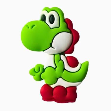 Imagem de Kit 50 Peças aplique Emborrachado Yoshi Dino Super Mario - RAE