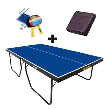 Imagem de MESA DE PING PONG MDF 25mm 1090 KLOPF + KIT Completo 5031 + Capa Para 