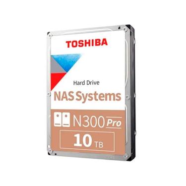 Imagem de HD Toshiba N300 PRO, 10TB, 7200 RPM, NAS, 3.5', SATA - HDWG71AXZSTB-Unissex