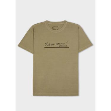 Imagem de T-shirt stone rj letter mc OSKLEN-Masculino