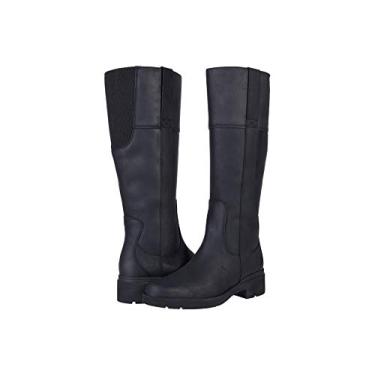 Imagem de Timberland Bota feminina Gracelyn impermeável alta, Grão integral preto, 39