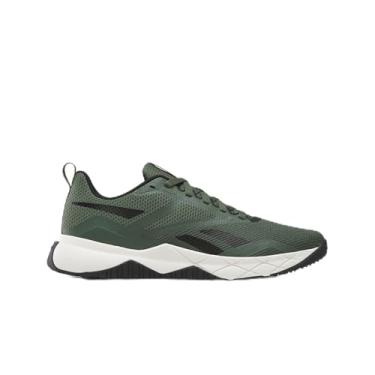 Imagem de Reebok Tênis masculino NFX Trainer verde granulado, preto/giz, 40,5 EU
