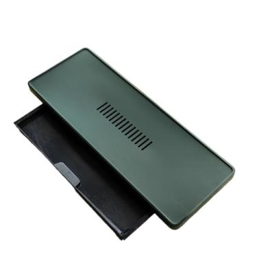 Imagem de Bandeja de chá Tianluo Bandeja de chá verde gaveta de armazenamento de água casa sala de estar mesa de chá de ebonite ardósia chinesa inteira pedra original conjunto de chá prato de chá (80 * 30 * 3