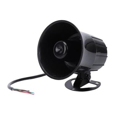 Imagem de Asixxsix Megafone compacto com alto-falante, megafone portátil com sirene e potência de 15 watts, alto-falante integrado, ideal para eventos ao ar livre e controle de multidões