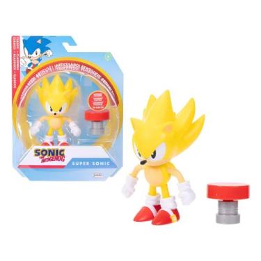 Imagem de Boneco Articulado Super Sonic com Mola 10cm Sunny - 004550