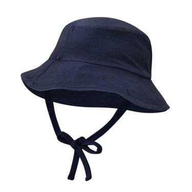 Imagem de Chapéu Bebê C/ Proteção UV 50+ Azul Marinho Estonado Luc.Boo-Masculino