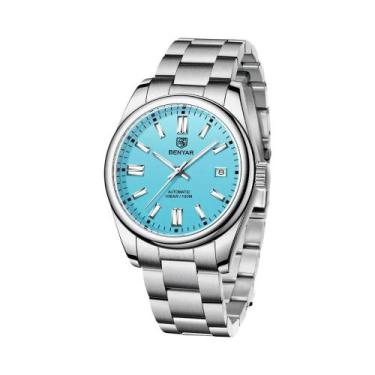 Imagem de Relógio Esportivo Automático Masculino Em Aço Inoxidável 10Bar À Prova