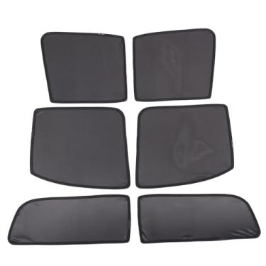 Imagem de Daeiclru Persiana de janela de carro compatível com Toyota Tacoma 2024 2025, tela frontal traseira de tela lateral proteção contra brilho e proteção contra raios UV acessórios Tacoma 4ª geração