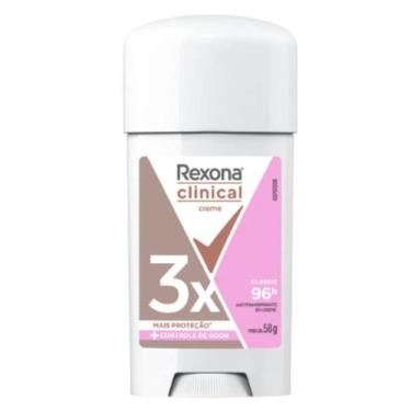 Imagem de Desodorante Rexona Clinical Creme Feminino Classic 58g, 1, 58g