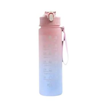 Imagem de Garrafa De Água Esportiva De 700ml Resistente a Quedas Com Escala De T
