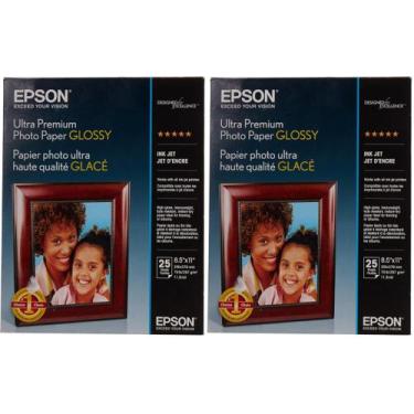 Imagem de Papel fotográfico Epson Ultra Premium Glossy A4 25 folhas, pacote com 
