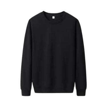 Imagem de Moletom Masculino De Cor Sólida Com Capuz Casual Para Inverno E Outono