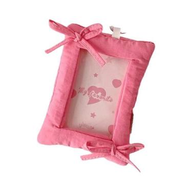 Imagem de Mini Almofada Estilo Coreano: Porta Cartões Polaroid De 3 Polegadas, C