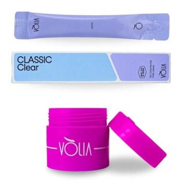 Imagem de Kit Sachê Gel Classic Clear Sem Tpo 14G + Pote Eco, Vlia - Vòlia