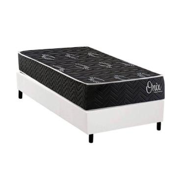 Imagem de Cama Box NOVO + Colchão Anatômico Kappesberg D28 Onix + Base CRC Coran