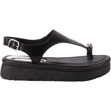 Imagem de Sandália Dedo Feminina Casual Dia a Dia Passeio Trabalho Flat Form com Dedeira Conforto Mississipi Mf483