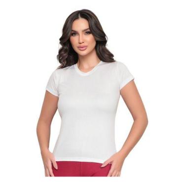 Imagem de Camiseta Feminina Academia Dry Fit Tecido Leve Premium - Fafenix, Bran