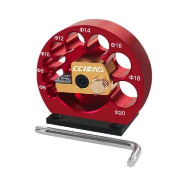 Imagem de Gabarito Ajustável Para Fazer Cavilhas De 8 Furos, Lâminas De Carbonet