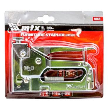 Imagem de MTX Grampeador Manual com Ajuste de Pressão – Grampeador Profissional para Fixação Precisa