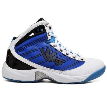 Imagem de Tenis De Basquete Get Up - Branco E Azul-Unissex