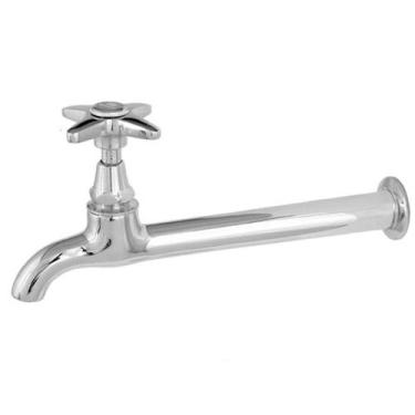 Imagem de Torneira de Parede p/Cozinha C23 Cromada 18cm DN15 DN20 Romar - ROMAR 