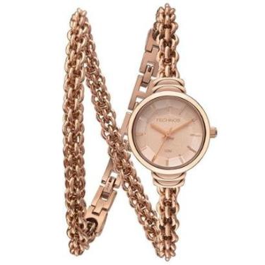 Imagem de Relógio Technos Feminino Mini Joia Rosé - 2035NDP/1J-Feminino