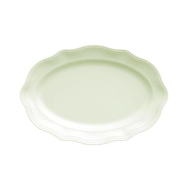 Imagem de Travessa 28x19 cm Tamanho P Cottage Verde Germer Porcelanas