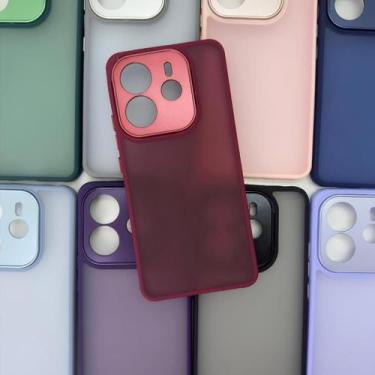 Imagem de Capa Space para Xiaomi Redmi Note 14 4G Fosca Acrílica Diversas Cores 