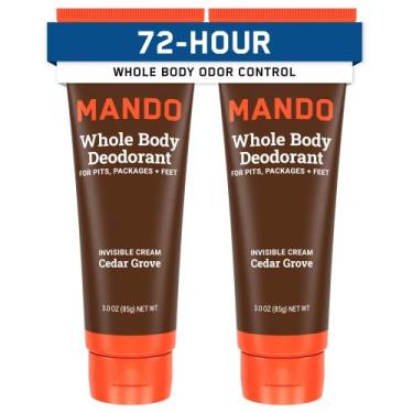 Imagem de Desodorante Mando Whole Body para homens 72h Odor Control 90mL x2