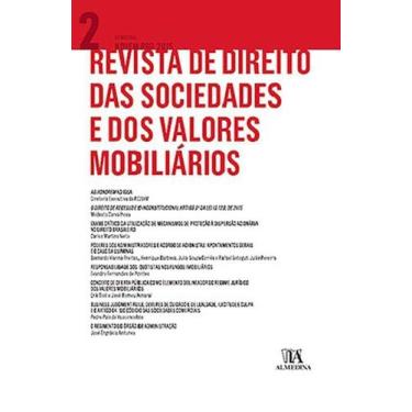 Imagem de Revista de direito das sociedades e dos valores mobiliários - ALMEDINA