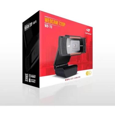 Imagem de WEBCAM C3 TECH, HD 720p - WB-70BK