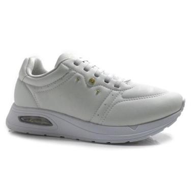 Imagem de Tênis Casual Feminino Comfortflex 2548402, Branco, 36