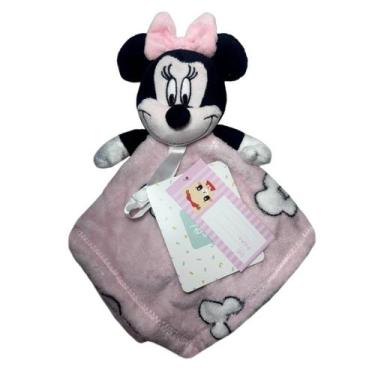 Imagem de Naninha De Pelúcia Boneca Personagem Ratinha Menina Minnie Mouse - Ros
