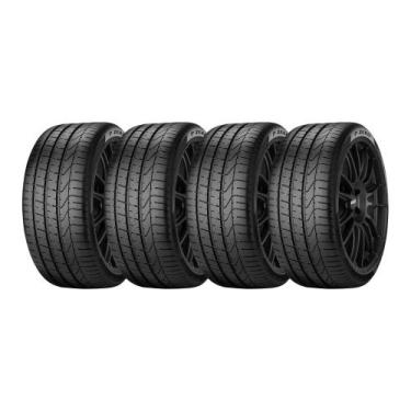 Imagem de Kit 4 Pneus Pirelli Aro 18 205/40R18 Pzero * 86W XL