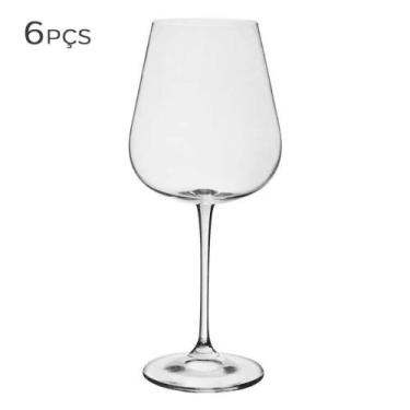 Imagem de Conjunto Taça para Vinho de Cristal Ardea Bohemia 540ML 6PÇS