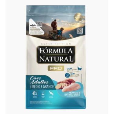 Imagem de Ração Fórmula Natural Pró Cães Porte Médio Frango 20Kg - Adimax