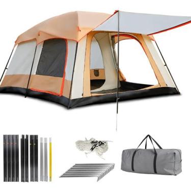 Imagem de Barraca de Camping até 12 Pessoas Grande Varanda 2000mm impermeável 42